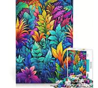 Rompecabezas de 1000 Piezas para Adultos Paraíso Tropical Juego Imposible Interacción Entre Padres e Hijos para cumpleaños y Navidad 38x52cm