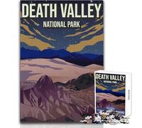 Rompecabezas de 1000 Piezas para Adultos, Parque Nacional del Valle de la Muerte, Juguete, Juego Intelectual, Regalo de cumpleaños, tamaño 38x26cm