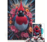 Rompecabezas de 1000 Piezas para Adultos Passaro Color Juguetes para armar ensamblaje de Patrones colección de Artistas Bellas Artes 38x52cm