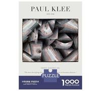 Rompecabezas De 1000 Piezas para Adultos Paul Klee Crystal Gradation Abstract Art Rompecabezas para Adultos Juegos Divertidos Desafío Difícil Interacción Entre Padres E Hijos 70x50cm/1000pcs