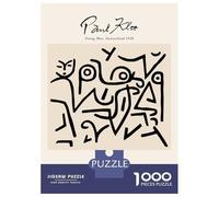 Rompecabezas De 1000 Piezas para Adultos Paul Klee Young Moe Rompecabezas para Adultos Juguete Decoración De Pared Regalos para Mujeres para Cumpleaños, Navidad 38x26cm/1000pcs
