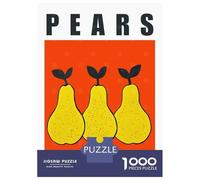 Rompecabezas De 1000 Piezas para Adultos Pears Pop Art Kitchen Poster Rompecabezas para Adultos Juegos Divertidos Una Obra De Arte Cumpleaños Y Navidad 70x50cm/1000pcs