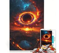 Rompecabezas de 1000 Piezas para Adultos Perdido en el Cosmos Digital Juego Familiar interacción Entre Padres e Hijos cumpleaños y Navidad 50x75cm