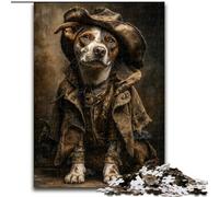 Rompecabezas de 1000 Piezas para Adultos: Perro Detective Actividad para el hogar, Ideal para Fiestas, cumpleaños y Noches de Juegos en Familia tamaño 50x75cm