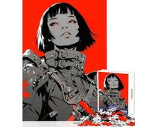 Rompecabezas de 1000 Piezas para Adultos Personaje Femenino ciberpunk decoración del hogar Juguetes Regalos de Amigo Secreto Juego Familiar Ayuda a ejercitar el Cerebro tamaño 38x52cm