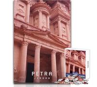 Rompecabezas de 1000 Piezas para Adultos, Petra, la Ciudad perdida, Juego Educativo Familiar, decoración Perfecta, Regalo de cumpleaños, tamaño 38x52cm