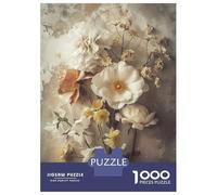 Rompecabezas De 1000 Piezas para Adultos Photo Art Flowers Vi Rompecabezas para Adultos Juguetes Antiestrés Vacaciones En Casa Matar El Tiempo Desafiante De Completar 52x38cm/1000pcs