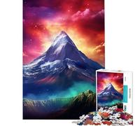 Rompecabezas de 1000 Piezas para Adultos Picos de Grandeza - Un Reto para completar - Actividades Familiares - Juego Familiar - Apto para Mayores de 14 años (38x26cm)