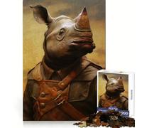 Rompecabezas de 1000 Piezas para Adultos Piloto de Guerra, Entrenamiento de concentración, relajación Informal, Bordes Finos, Navidad (50x75cm)