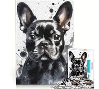 Rompecabezas de 1000 Piezas para Adultos Pintado con Acuarelas Frenchi Juego práctico decoración para el hogar cumpleaños y Navidad 38x26cm