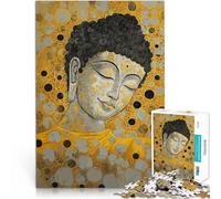 Rompecabezas de 1000 Piezas para Adultos “Pintura de Buda” Hecho de Papel,Apto para Personas Mayores de 14 años. Interacción Entre Padres e Hijos Gran Regalo para los Juegos。tamaño:26x38cm