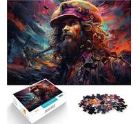 Rompecabezas de 1000 piezas para adultos, piratas, juegos educativos, decoración del hogar, rompecabezas de Navidad, regalos de cumpleaños, 14.95 x 20.47 pulgadas