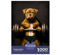 Rompecabezas De 1000 Piezas para Adultos Pitbull Bar Power Rompecabezas para Adultos Juguetes Antiestrés Regalos para Mujeres Regalos para Amigos Y Familiares 70x50cm/1000pcs
