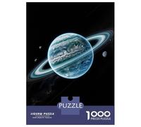 Rompecabezas De 1000 Piezas para Adultos Planet Uranus and Ring Rompecabezas para Adultos: Análisis Práctico del Juego Y Lógica, Toda La Familia 70x50cm/1000pcs