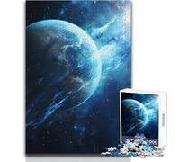 Rompecabezas de 1000 Piezas para Adultos, Planeta Azul, Juego de desafío único, Carrera de Velocidad Manual, Juguete Educativo, tamaño 38x52cm