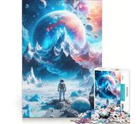 Rompecabezas de 1000 Piezas para Adultos, Planeta Azul, Juego Familiar, difícil y desafiante, Regalo de cumpleaños y único 38x52cm