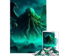 Rompecabezas de 1000 Piezas para Adultos Poder de la Estrella Oscura Desafío de Inteligencia Cerebral Juguetes Adictivos Juegos Divertidos Actividades Familiares Regalos de Amigo Invisible 38x26cm