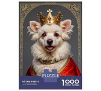 Rompecabezas De 1000 Piezas para Adultos Poodle Dog Rompecabezas para Adultos Juegos Relajantes Análisis Y Lógica Oferta como Regalos para Toda La Familia 70x50cm/1000pcs
