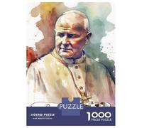 Rompecabezas De 1000 Piezas para Adultos Pope Saint John Paul II Rompecabezas para Adolescentes Juego Familiar Pero Divertido Y Humorístico Cumpleaños 70x50cm/1000pcs