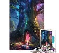 Rompecabezas de 1000 Piezas para Adultos Portal a lo Desconocido Un desafío Educativo para la diversión Familiar Juegos relajantes para Mayores de 14 años (38x52cm)