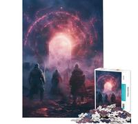 Rompecabezas de 1000 Piezas para Adultos Portal Knights Juegos relajantes Juguetes Juegos educativos Regalos de cumpleaños para Mujeres (tamaño 38x26cm)