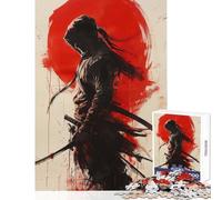 Rompecabezas de 1000 Piezas para Adultos póster de Shinobi o Ninja Juguete para decoración de Pared Grandes Regalos y Juguetes Juego práctico para Mejorar el Amor Entre Parejas tamaño 38x52cm