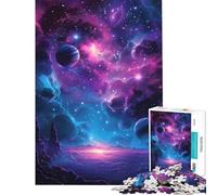 Rompecabezas de 1000 Piezas para Adultos póster Espacial Vectorial Juguete Intelectual Juego Familiar patrón de Montaje Excelentes Regalos y Juguetes (tamaño 38x26cm)