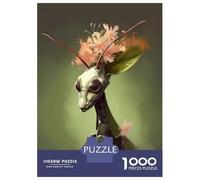 Rompecabezas De 1000 Piezas para Adultos Praying Mantis Mythos Rompecabezas para Adultos Juego Práctico Pero Divertido Y Humorístico Interacción Entre Padres E Hijos 38x26cm/1000pcs