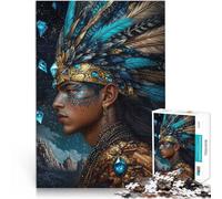 Rompecabezas de 1000 Piezas para Adultos Príncipe Indio Entrena tu Cerebro y Tus Manos Cada Pieza es única: un desafiante y Divertido Juego Familiar 52x38cm