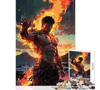 Rompecabezas de 1000 Piezas para Adultos Prometeo Fuego Eterno decoración del hogar Juguetes Regalo de cumpleaños Juego Imposible Cada Pieza es única - Tamaño 38x26cm