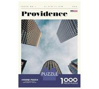 Rompecabezas De 1000 Piezas para Adultos Providence Rhode Island Travel Art Rompecabezas para Adultos Juego Familiar Carrera De Velocidad Manual Desafiante para Completar 70x50cm/1000pcs