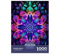 Rompecabezas De 1000 Piezas para Adultos Psychedelic Mandala No.3 Rompecabezas para Adultos Juego Familiar Vacaciones En Casa Matar El Tiempo Desafiante De Completar 70x50cm/1000pcs