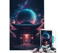Rompecabezas de 1000 Piezas para Adultos Puerta Cósmica Juegos Divertidos Juego Educativo Juguete Desafío Gran Regalo Desafío Difícil (Tamaño 38x26cm)