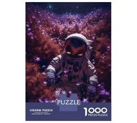 Rompecabezas De 1000 Piezas para Adultos Purple Cosmos Astronaut Rompecabezas para Adultos Juego De Ingenio Pero Divertido Y Humorístico Regalos De Cumpleaños Y Únicos 70x50cm/1000pcs