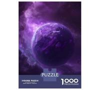 Rompecabezas De 1000 Piezas para Adultos Purple Cosmos Rompecabezas para Adultos Juegos Relajantes para La Diversión Familiar Interacción Entre Padres E Hijos 70x50cm/1000pcs