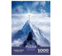 Rompecabezas De 1000 Piezas para Adultos Quotes Jesuschrist 2 Rompecabezas para Adultos Juego Familiar Vacaciones En Casa Matar El Tiempo Difícil Y Desafiante 52x38cm/1000pcs