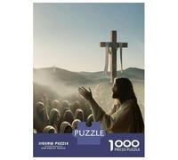 Rompecabezas De 1000 Piezas para Adultos Quotes Jesuschrist 6 Rompecabezas para Adultos Juegos Divertidos Corte De Precisión Actividades Divertidas En Casa, 70x50cm/1000pcs
