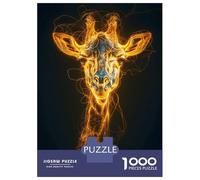 Rompecabezas De 1000 Piezas para Adultos Radiant Giraffe Rompecabezas para Adultos: Un Juego Práctico, Divertido Y Un Desafío Educativo con Humor 70x50cm/1000pcs