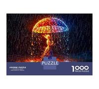 Rompecabezas De 1000 Piezas para Adultos Rainbow Umbrella Fantasy Art Print Rompecabezas para Adultos Juegos Relajantes Regalo De Cumpleaños Regalos Y Cumpleaños Únicos 70x50cm/1000pcs