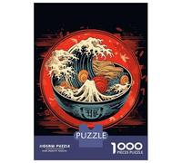 Rompecabezas De 1000 Piezas para Adultos Ramen Japanese Food (2) Rompecabezas para Adultos Juguete Decoración De Pared Difícil Difícil Y Desafío 38x26cm/1000pcs