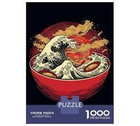 Rompecabezas De 1000 Piezas para Adultos Ramen Japanese Food Rompecabezas para Adultos Juego Familiar Difícil Difícil Y Desafiante 52x38cm/1000pcs