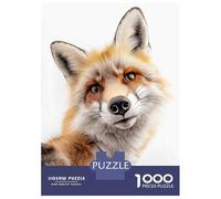 Rompecabezas De 1000 Piezas para Adultos Red Fox Selfie Rompecabezas para Adultos Juego De Ingenio Desafío Difícil Desafiante De Completar 70x50cm/1000pcs