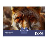 Rompecabezas De 1000 Piezas para Adultos Red Fox Wildlife Animal Rompecabezas para Adultos Juguetes Antiestrés Pero Divertido Y Humorístico 70x50cm/1000pcs