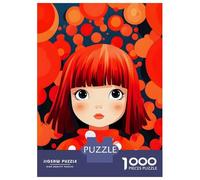 Rompecabezas De 1000 Piezas para Adultos Red Hair Cute Baby Rompecabezas para Adultos Juegos Divertidos Desafío Difícil Interacción Entre Padres E Hijos 38x26cm/1000pcs