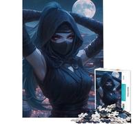Rompecabezas de 1000 Piezas para Adultos Regalo Asesino Sombrío Juego práctico y desafiante Juguetes Regalos de cumpleaños dificultad Alta (tamaño 50x75cm)