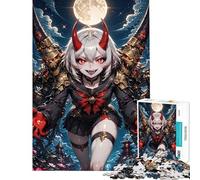 Rompecabezas de 1000 Piezas para Adultos Regalo de Anime de una Chica Demonio con Guardianes Dorados Juego práctico para Adultos decoración del hogar Regalo de cumpleaños (tamaño 38x52cm)
