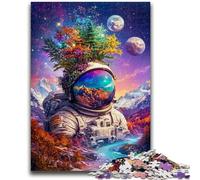 Rompecabezas de 1000 Piezas para Adultos, Regalo de Astronauta, montañas, antiestrés, Vacaciones en casa, Pasatiempos, decoración del hogar, Juguetes de 50x75cm