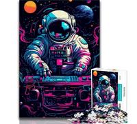 Rompecabezas de 1000 Piezas para Adultos Regalo de astronautas del Espacio de Color Rompecabezas de 1000 Piezas Alivio del estrés Vacaciones en casa Tiempo Libre interacción Entre Padres e Hijos