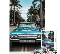 Rompecabezas de 1000 Piezas para Adultos Regalo de Chevrolet Impala SS Juguete para decoración de Pared Gran Regalo Juegos educativos Interesante reducción del estrés tamaño 38x52cm