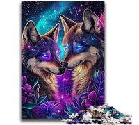 Rompecabezas de 1000 Piezas para Adultos, Regalo de Dos Tigres para niños de 14 años Toda la Familia, 26x38cm
